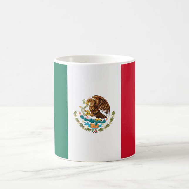 Mexican Flag (Mexico) Coffee Mug (Center)