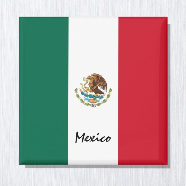 Mexican flag & Mexico - holiday/sports fans Magnet (Creator Uploaded)