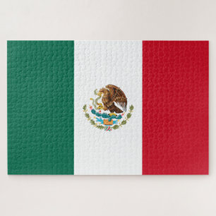 Mexican Flag (Mexico) Jigsaw Puzzle