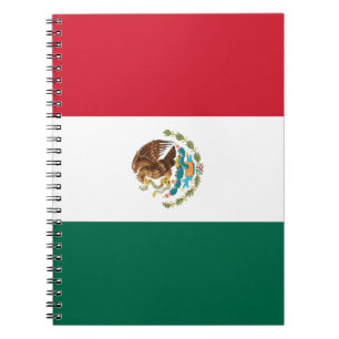 Mexican Flag (Mexico) Notebook