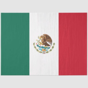 Mexican Flag (Mexico) Tissue Paper