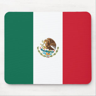Mexican Flag Mouse Mat