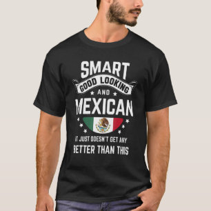Mexican Flag Native Pride Mexico Mexican Roots T-Shirt