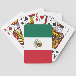 Mexican Flag Playing Cards