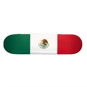Mexican Flag Skateboard