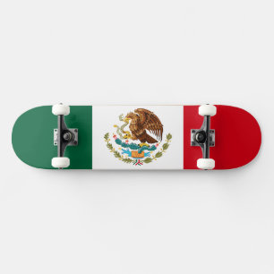 Mexican Flag Skateboard