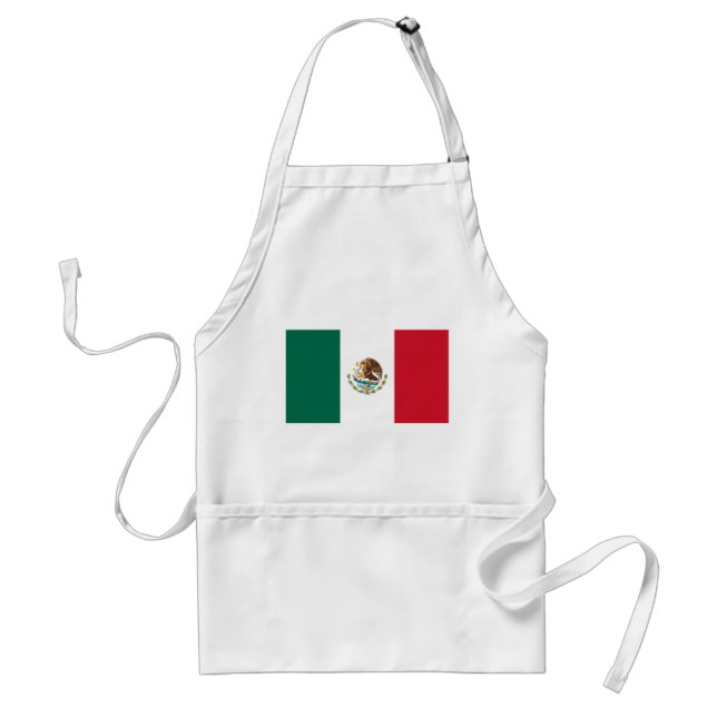 Mexican Flag Standard Apron (Front)