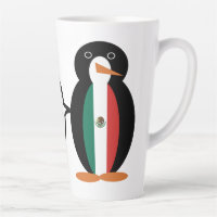 Mexican Flag Talking Ms. Penguin Large