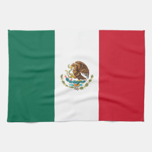Mexican Flag Tea Towel