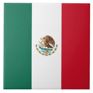 Mexican Flag Tile