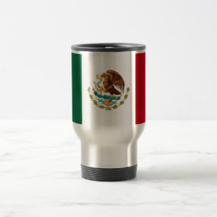 Mexican Flag Travel Mug