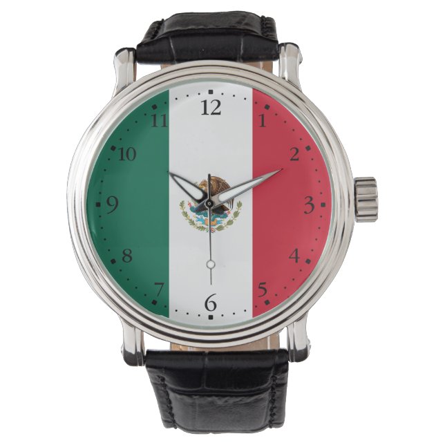 Mexican Flag Watch (Front)