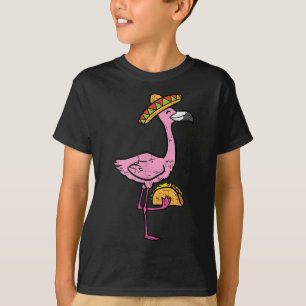 Mexican Flamingo Tacos Cute Cinco De Mayo Fiesta A T-Shirt