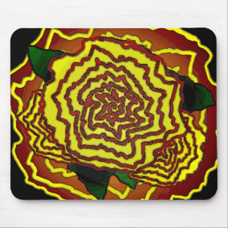 mexican flower mouse mat