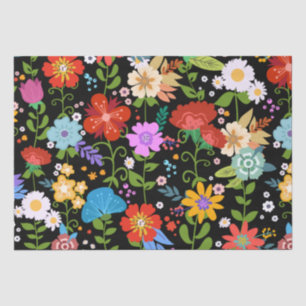 Mexican Folk Art Wedding Tissue Paper