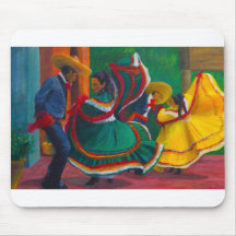 Mexican Folklorico Ballet Dancers