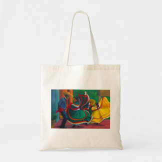 Mexican Folklorico Ballet Dancers Tote Bag