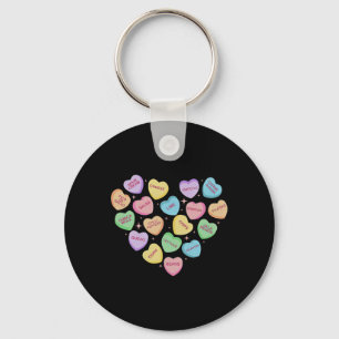 Mexican Food Heart Conversation Nachos Tacos Valen Key Ring