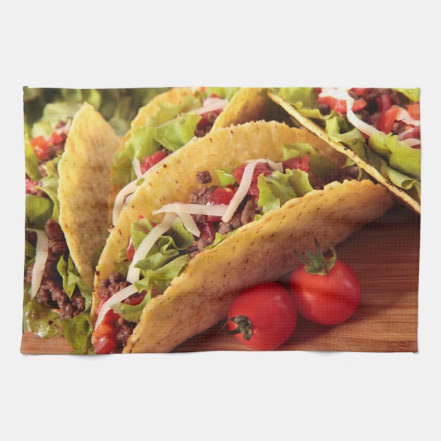 Mexican Food kitchen towel 2 (Horizontal)