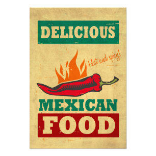 Mexican Food Photo Print