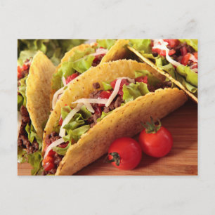 Mexican Food postcard