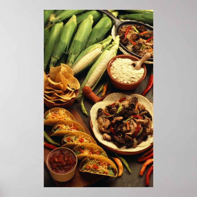 Mexican Food Poster (Front)