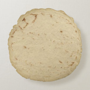 Mexican Food Tortilla Round Round Cushion
