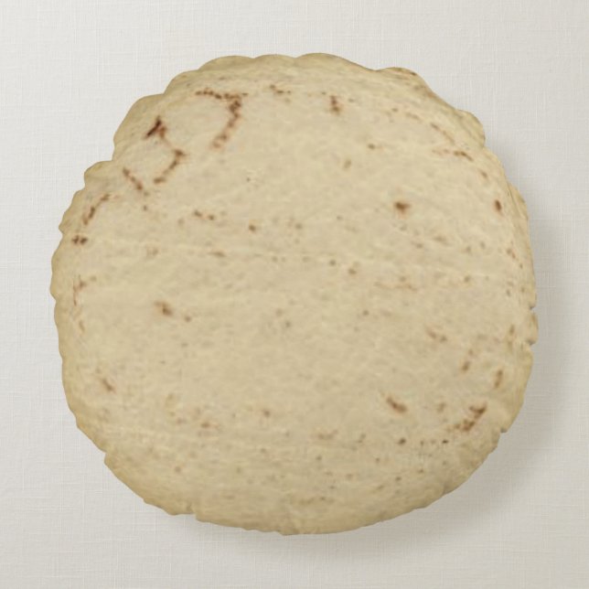 Mexican Food Tortilla Round Round Cushion (Front)