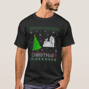 Mexican Food Xmas Tree Lighting Ugly Christmas Swe T-Shirt