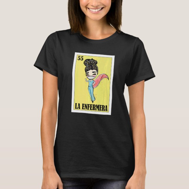 Mexican for Hispanas  La Chingona T-Shirt (Front)