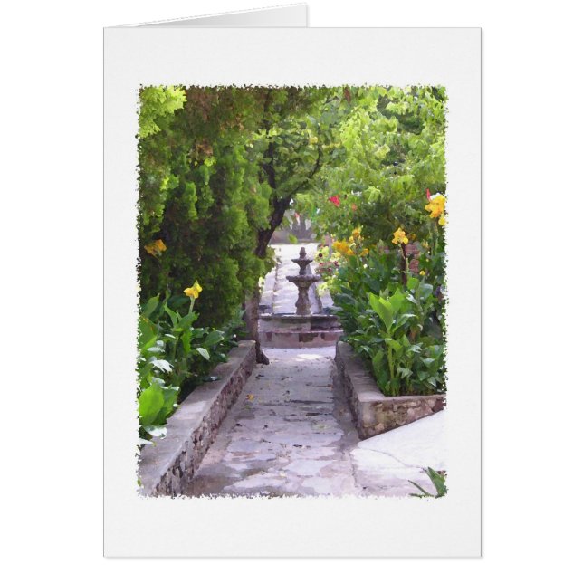 Mexican Garden Fountain (Front)