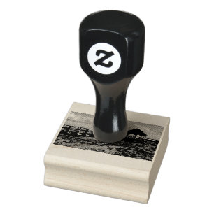 Mexican gazebo rubber stamp