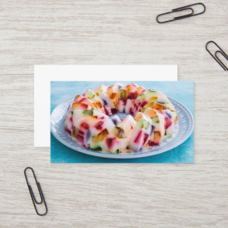 Mexican gelatina business card