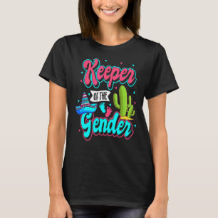 Mexican Gender Reveal Cinco De Mayo Baby Shower Pa T-Shirt