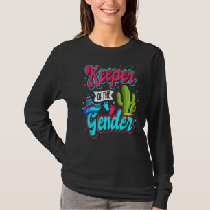 Mexican Gender Reveal Cinco De Mayo Baby Shower Pa T-Shirt