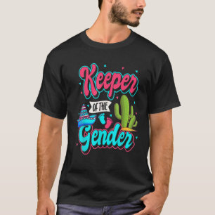 Mexican Gender Reveal Cinco De Mayo Baby Shower Pa T-Shirt