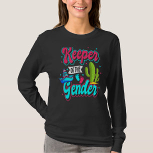 Mexican Gender Reveal Cinco De Mayo Baby Shower Pa T-Shirt