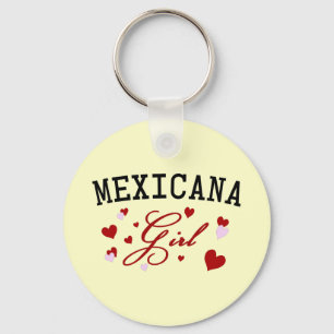 Mexican Girl Key Ring