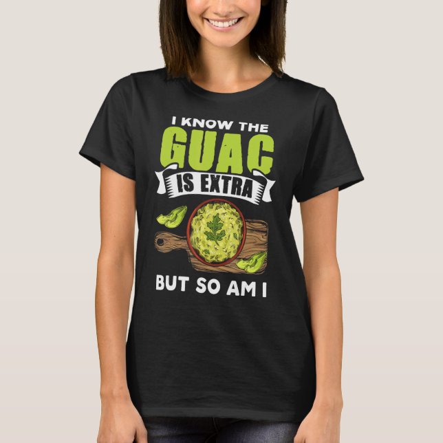 Mexican Guacamole Avocado Cinco De Mayo 5 T-Shirt (Front)