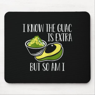 Mexican Guacamole Avocado Cinco De Mayo Mouse Mat