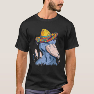 Mexican Hat Shoebill Sombrero African Bird African T-Shirt