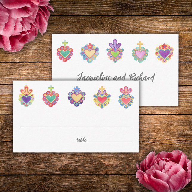 Mexican heart wedding invitation (Creator Uploaded)
