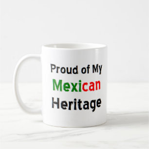 mexican heritage coffee mug