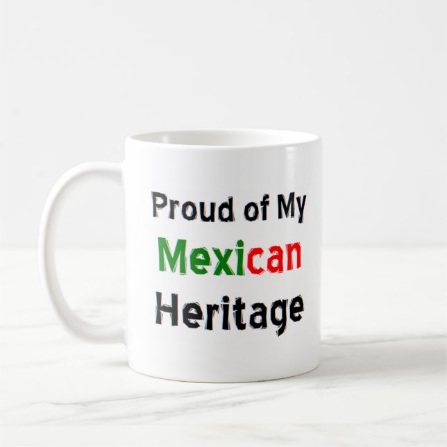 mexican heritage coffee mug (Left)