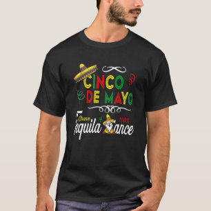 Mexican Holiday Sombrero Tequila Dance Dabbing Mex T-Shirt