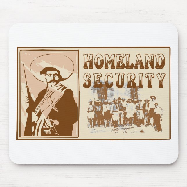 Mexican Homeland Security Mouse Mat (Front)
