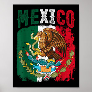 Mexican Independence Day Viva Mexico Women Men Kid Poster
