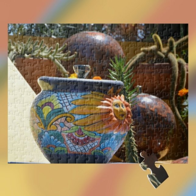 Mexican Inspired Garden Jigsaw Puzzle (Creator Uploaded)