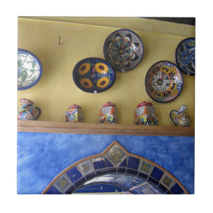 Mexican Kitchen plates and pottery Tile