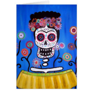 MEXICAN LADY CARD